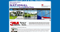 Desktop Screenshot of nationalwindowfilming.com